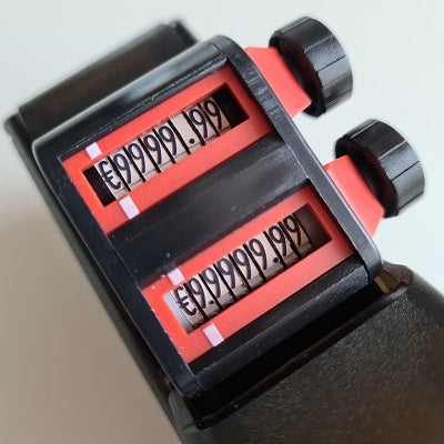 Klika - Preiszange BLITZ S16 Druck 2 Zeilen 8+8 2 Stück