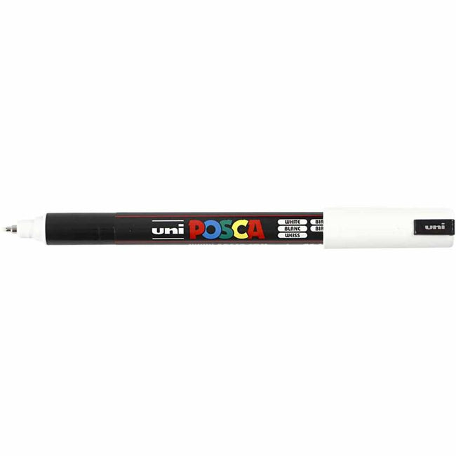 Posca - Paintmarker Uni PC1MR extra fein weiß