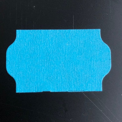 Klika -  Etiket 3219 blauw perm golfrand 30.000