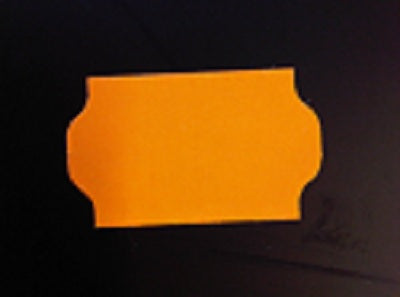 Klika -  Etiket 3219 fluor oranje perm 30.000