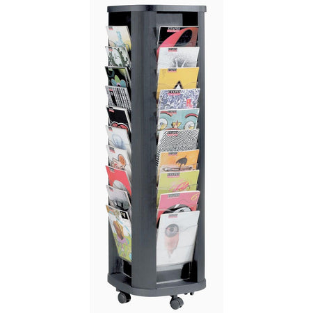 Paperflow – Mobiler Prospekthalter Carousel