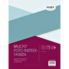 Multo - Fototasche A4 23-Loch 4-Fächer 10X15cm PP transparent 10 Stück