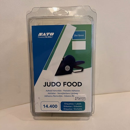Klika - Etiketten Judo FOOD 12 Rollenetiketten 4 Stück
