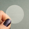Klika -  Etiket 50 mm rond transparant 1250 stuks