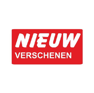 Klika -  Etiket rood 40x20mm Nieuw Verschenen