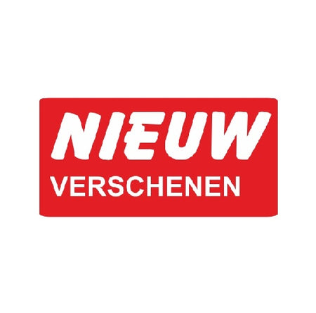 Klika -  Etiket rood 40x20mm Nieuw Verschenen