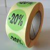 Klika - Etikett grün 27mm -20% 500/Rolle 40 Stück