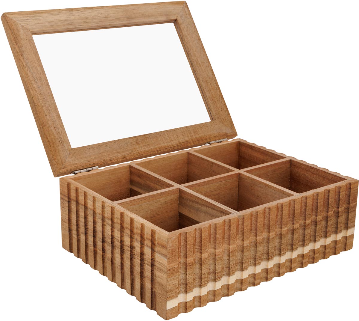 Cosy -   Trendy theedoos, uit acacia