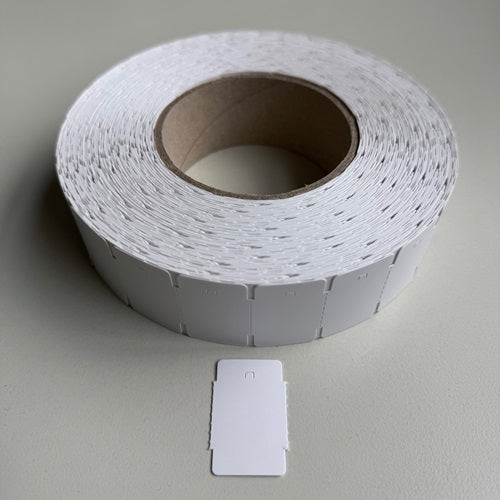 Klika - Hängeetikett auf Rolle 39x25mm 2000 Stück 10 Stück