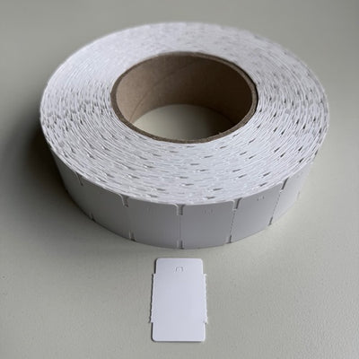 Klika - Hängeetikett auf Rolle 39x25mm 2000 Stück 10 Stück