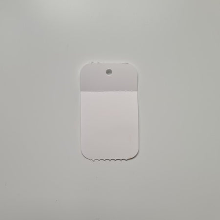 Klika - Hängeetikett auf Rolle 30x50mm blanko perf1000 10 Stück