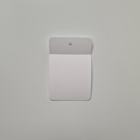 Klika - Hängeetikett auf Rolle 40x60mm blanko+perf1000 11 Stück