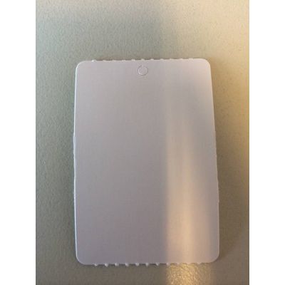 Klika - Hängeetiketten auf Rolle 40x60 mm weiß, ungelocht 11 Stück