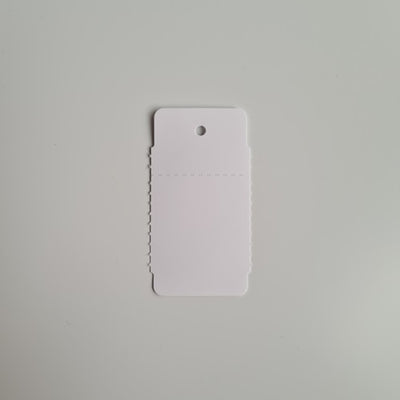 Klika - Hängeetikett auf Rolle 58x30 mm perf. weiß 2000 7 Stück