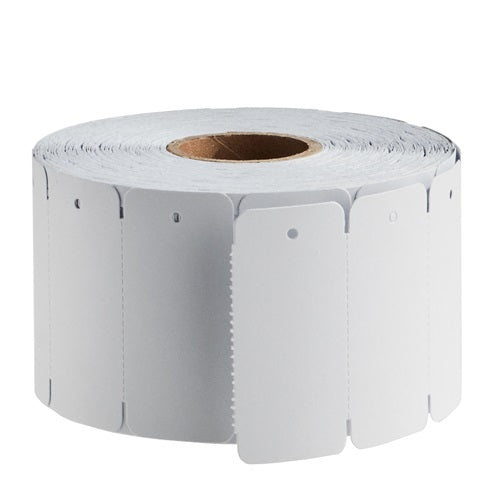 Klika - Hängeetikett auf Rolle 75x35mm, blanko, 1000er-Rolle