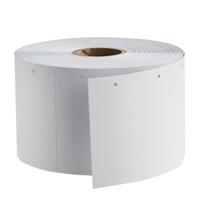 Klika - Hängeetikett auf Rolle 90x45mm, blanko, 1000er-Rolle