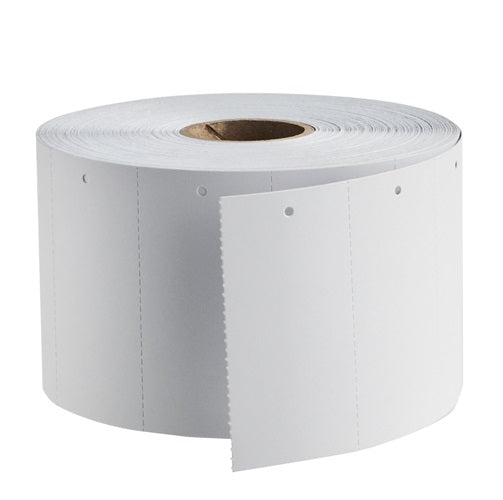Klika - Hängeetikett auf Rolle 90x45mm, blanko, 1000er-Rolle