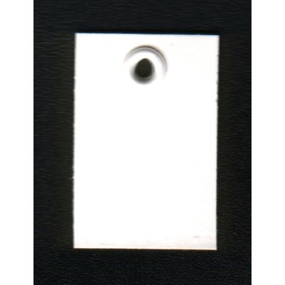 Klika - Eiskarte 25x32 mm mit Kunststofföse, 5 Stück