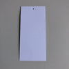 Klika -  Hangetiket 55x120 mm wit onbedrukt