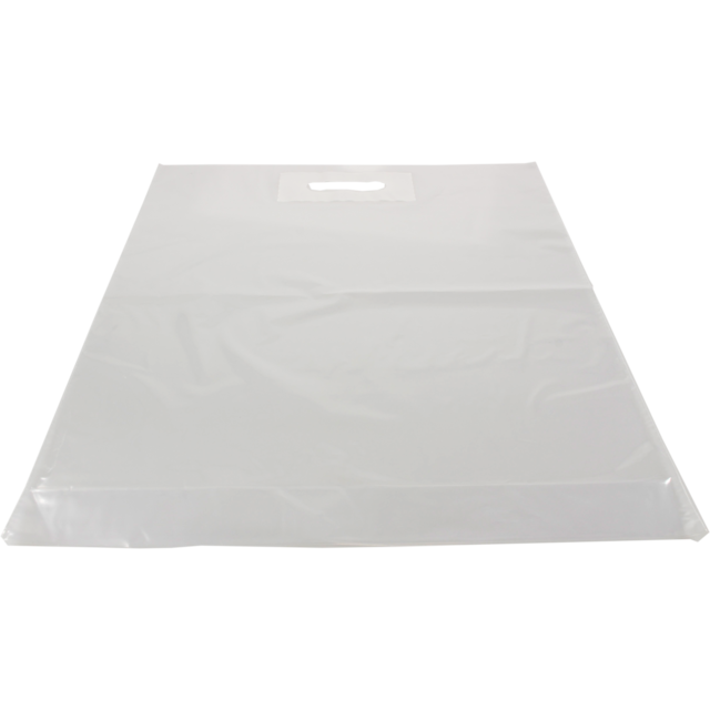 Klika - Tasche | LDPE | dKT | 45x56cm | Bodenfalte 8cm | Einkaufstasche | transparent | 400 Stück