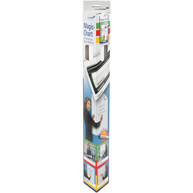 Legamaster - Magic-Chart Whiteboard 600x800mm weiß 25 Blatt