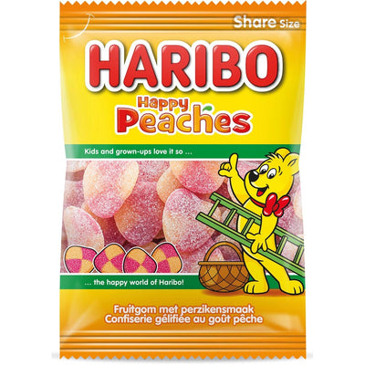 Haribo - Bonbonpfirsiche, Beutel mit 185 g