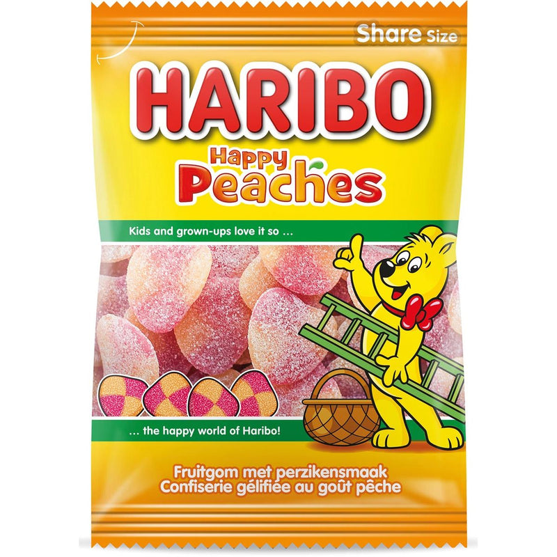 Haribo - Bonbonpfirsiche, Beutel mit 185 g