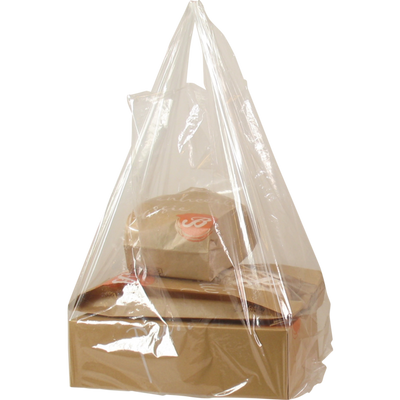 Klika - Tasche | LDPE | 27x6x47cm | Hemd-Einkaufstasche | transparent | 1000 Stück