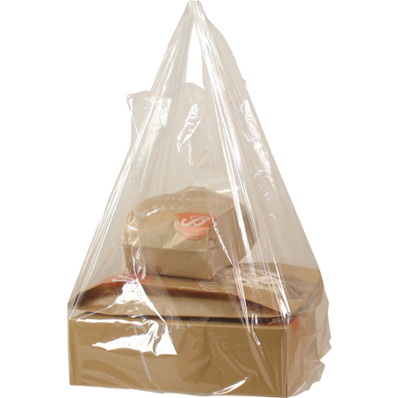 Klika - Tasche | LDPE | 27x6x47cm | Hemd-Einkaufstasche | transparent | 1000 Stück