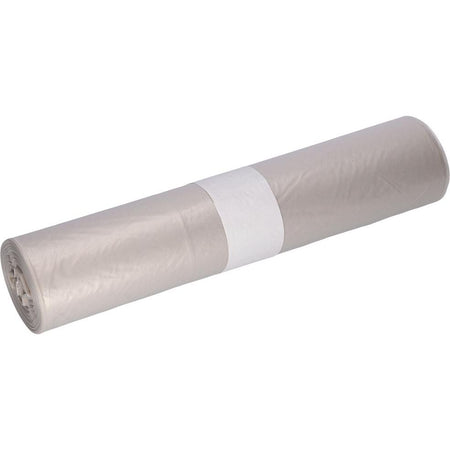 Deiss - Müllsack, ft 57,5 ​​x 100 cm, transparent, LDPE, Rolle à 25 Stück