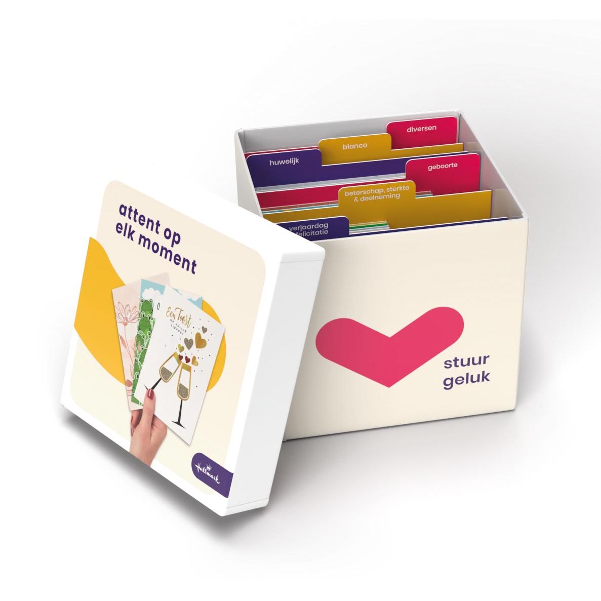 Hallmark – Grußkarten-Businessbox, 80 Karten, sortiert