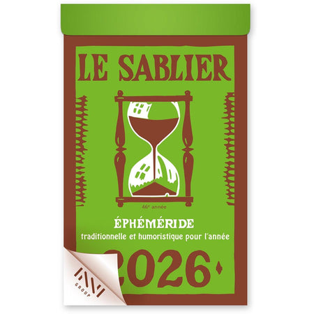 Klika - Täglicher Blockkalender Le Sablier, 2026
