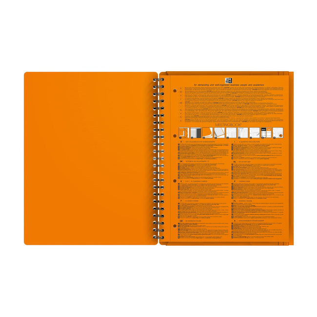 Oxford -  Spiraalblok oxf international meetingbook a4+ lijn