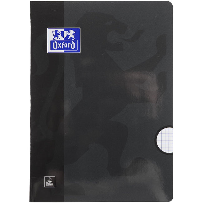 Oxford -  Schrift  school a4 ruit 5x5mm 72pag 80gr ass | 10 stuks