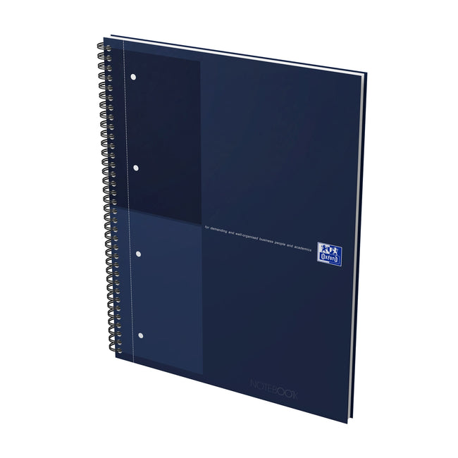 Oxford -  Spiraalblk oxf international notebk a4+ lijn blauw