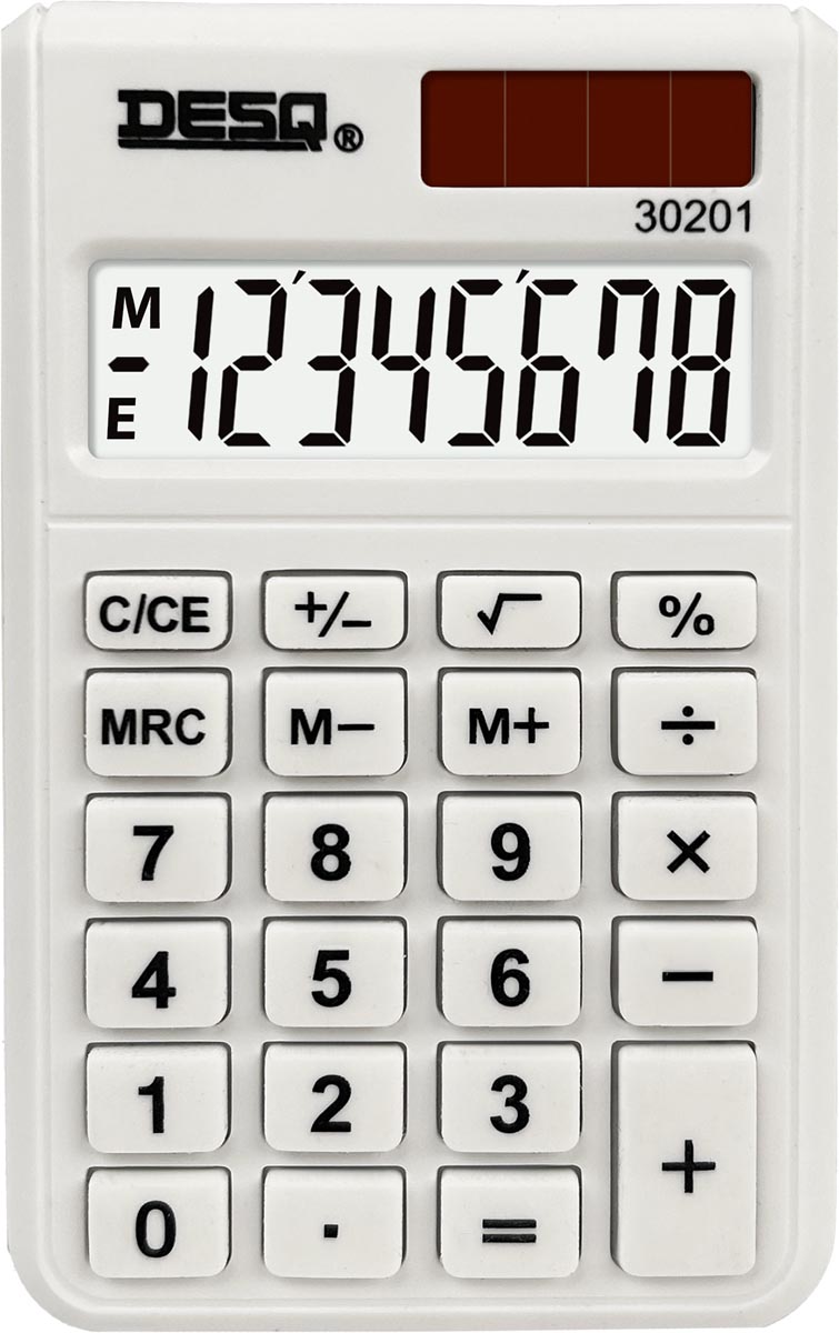 Desq -  zakrekenmachine 30201, wit