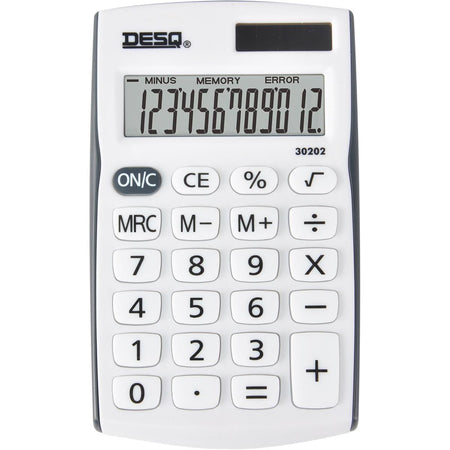 Desq - Taschenrechner Mobile 30202, weiß