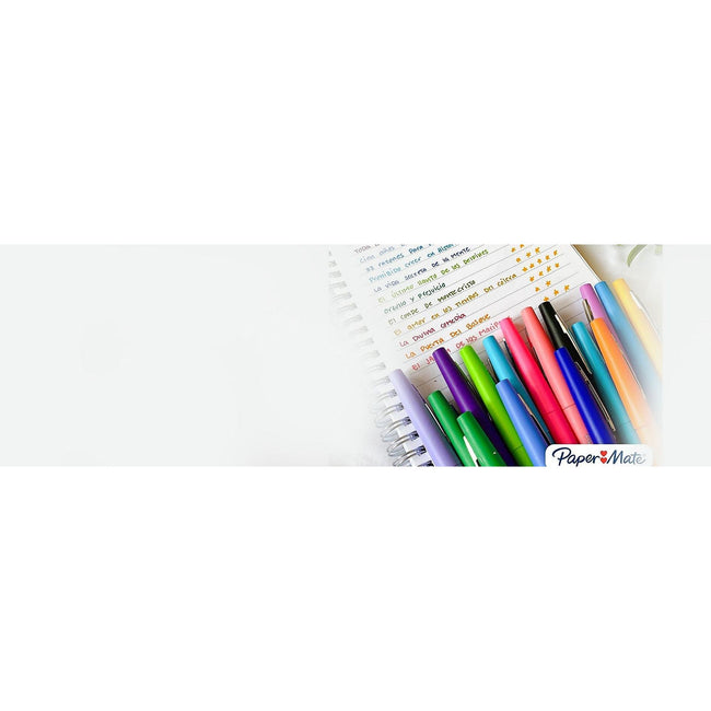 Paper Mate -  Fineliner papermate flair metallic m 6st assorti
