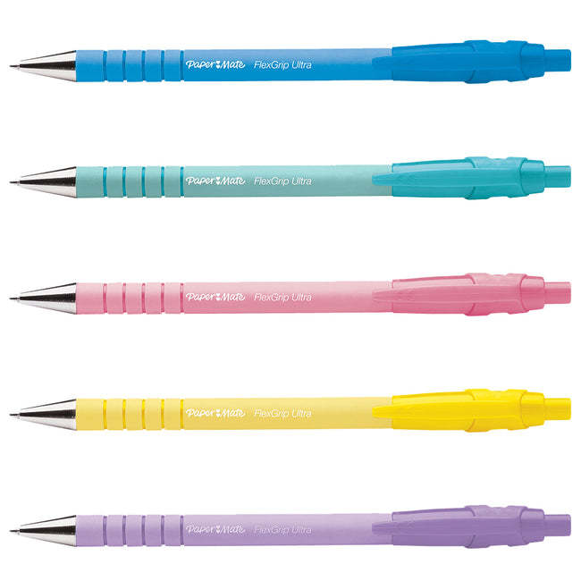 Paper Mate -  Balpen papermate flexgrip ultra m pastel assorti