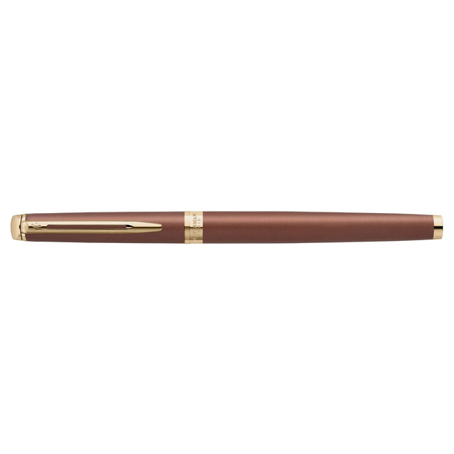 Waterman -  Vulpen hemisp fashion gt f metallic koper