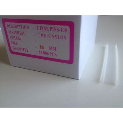 Klika - Textilnadeln 15mm I-Pin fein 100/Clip Nyl 13 Stück