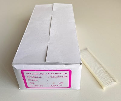 Klika - Textilnadeln 35mm fein 100/Clip Nylon 13 Stück