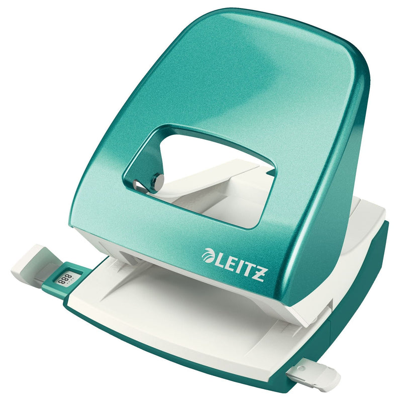 Leitz - Locher WOW 5008 NeXXt Metall 30 Blatt Eisblau