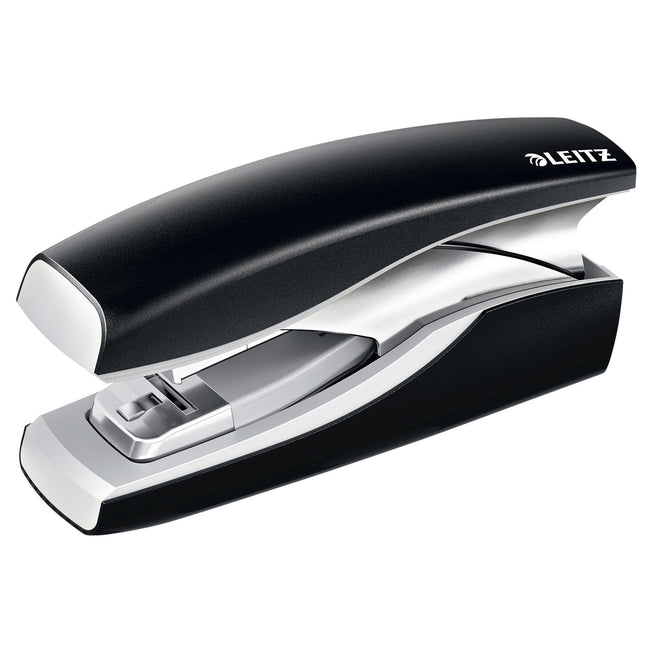 Leitz - Heftgerät NeXXt Softpress Flat Clinch 30 Blatt schwarz