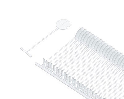 Klika - Textilstifte 25mm Standard BIG Paddle 9 Stück