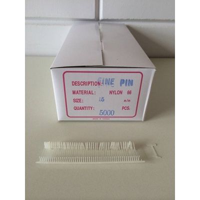 Klika - Nylon-Textilstifte 15mm fein 5.000 Stück 14 Stück