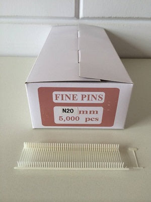 Klika - Nylon-Textilnadeln 20mm fein 5.000 Stück 14 Stück