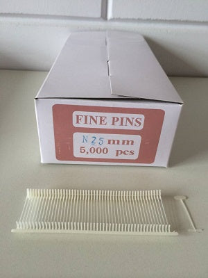 Klika - Nylon-Textilnadeln 25mm fein 5.000 Stück 13 Stück