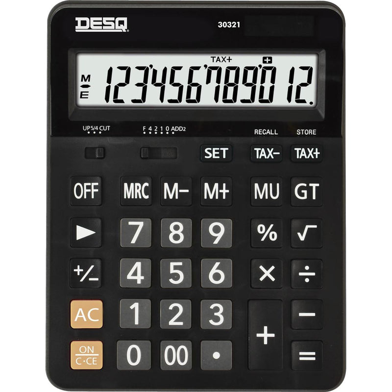 Desq - Tischrechner Business Classy XL 30321, schwarz