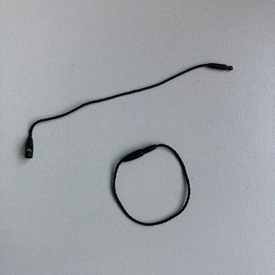 Klika - Kordelverschluss 200 mm schwarz 1.000 Bullet 4 Stück